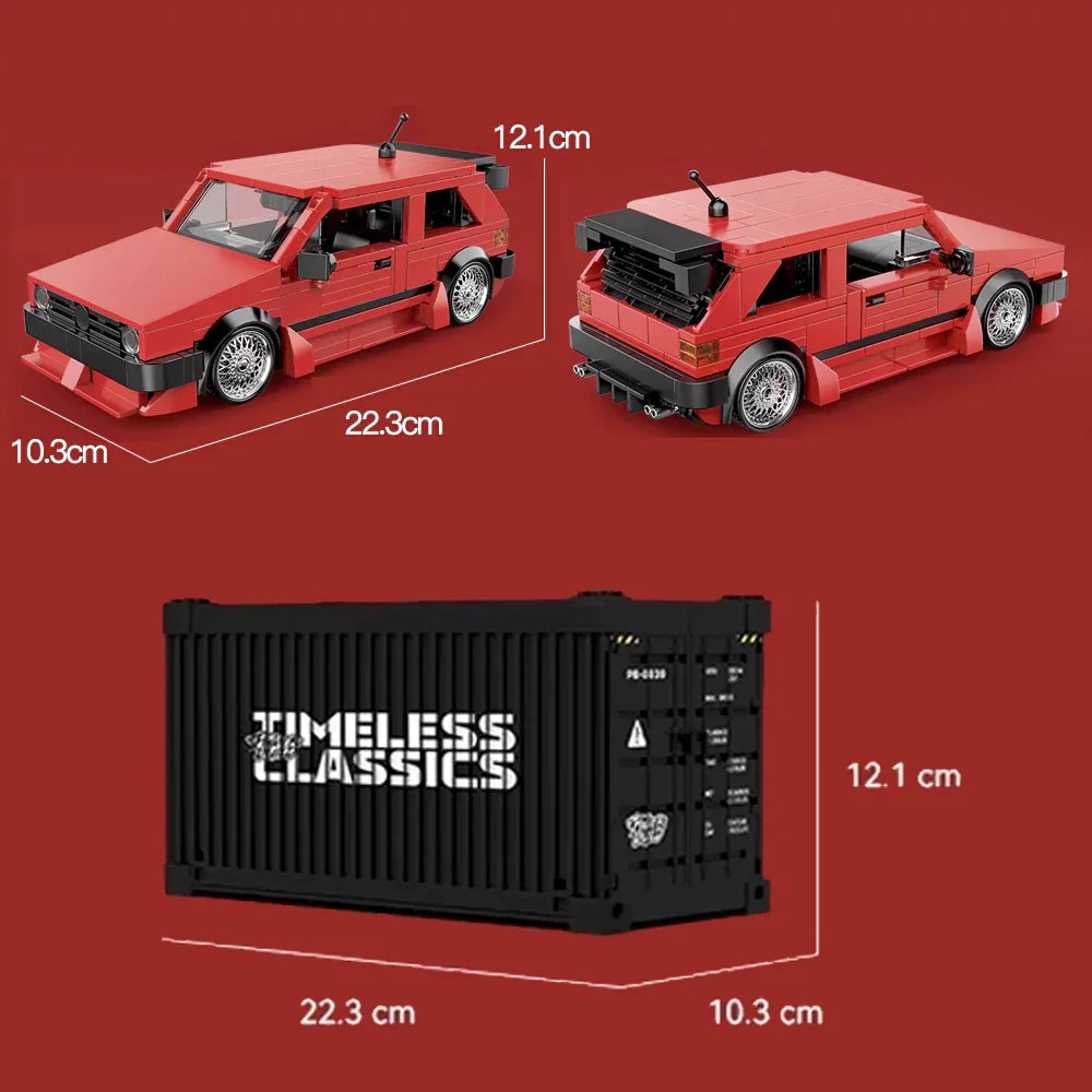 479PCS Golf Car Building Blocks - Creative STEM DIY Toy for All Ages