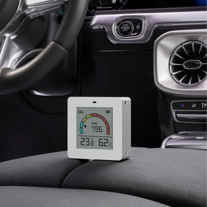 Miaomiaoce 3-in-1 Air Quality Detector: CO2, Temperature & Humidity