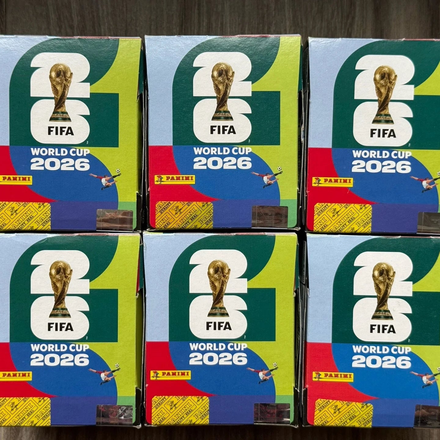 FIFA 2026 World Cup Official Sticker Set - 50 Packs, 350 Stickers