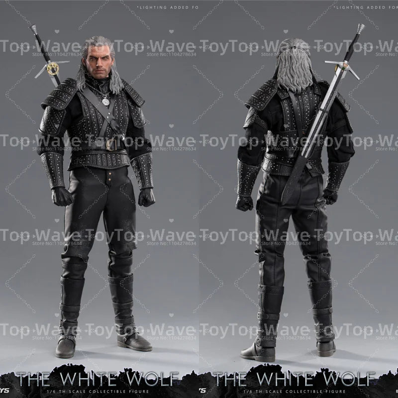 BUZZTOYS BUZ001 1/6 Male White Wolf Action Figure - High-Quality Collectible