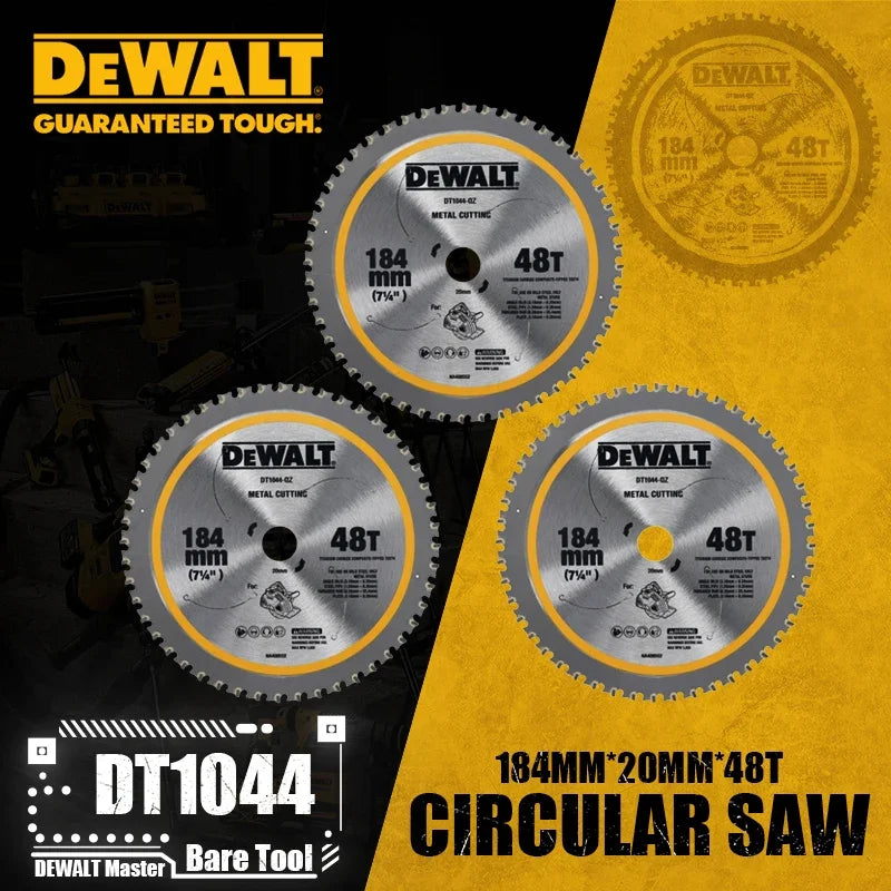 DEWALT 184mm 48T Metal Cutting Circular Saw Blade for DCS383 Tool