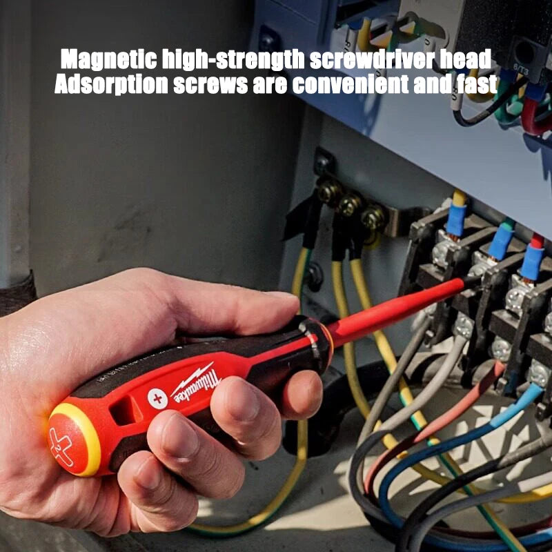 Milwaukee 1000V Insulated Screwdriver Set | 6-Piece Industrial Grade