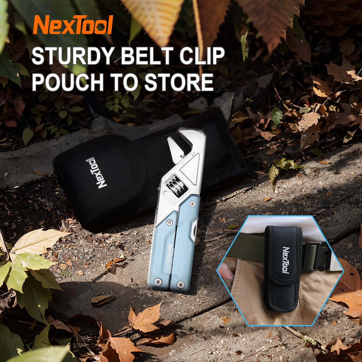 NexTool 8-in-1 Multi Tool – Versatile Folding Wrench & Pliers