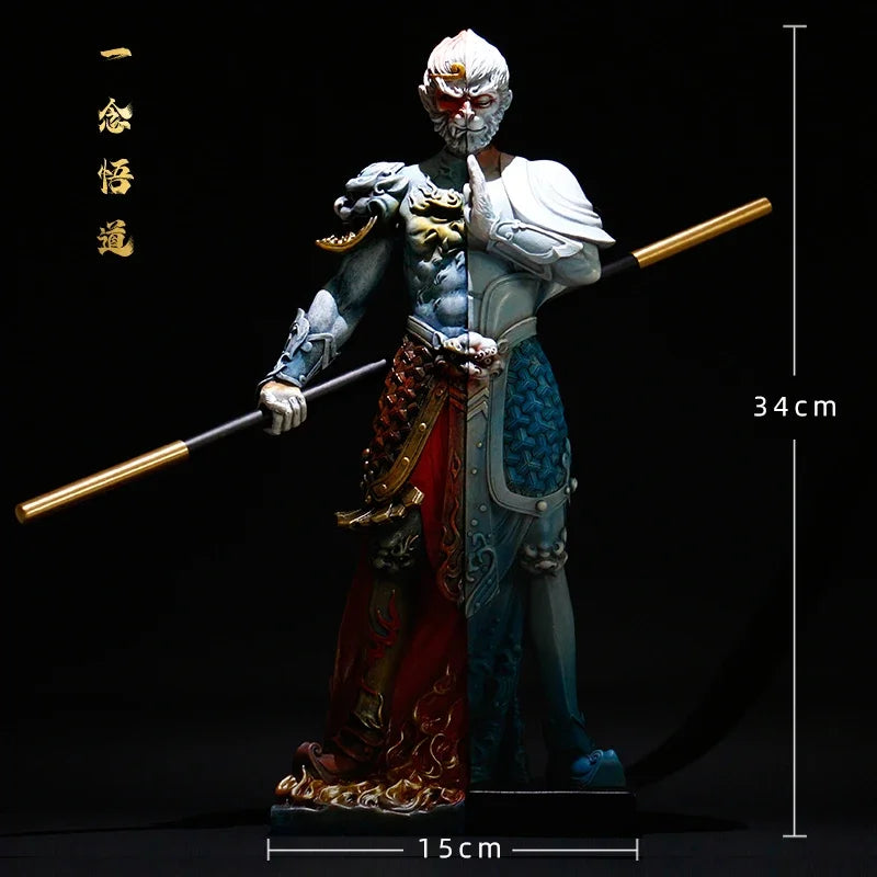 Majestic Monkey King Sun Wukong Desktop Decoration for Unique Homes
