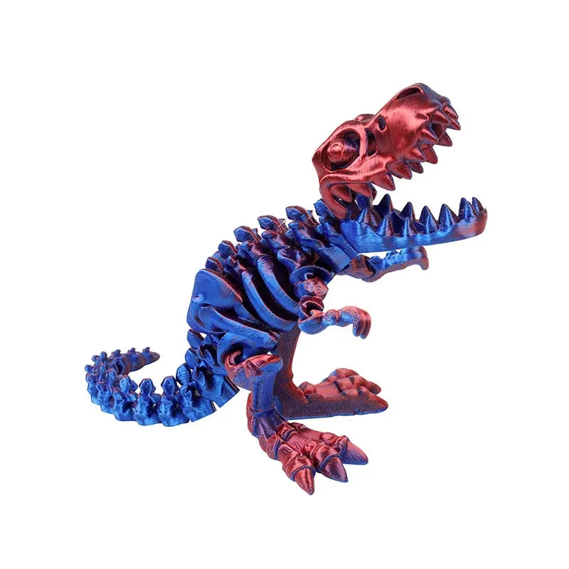 3D Printed Tyrannosaurus Rex Model | Movable Realistic Desktop Decoration