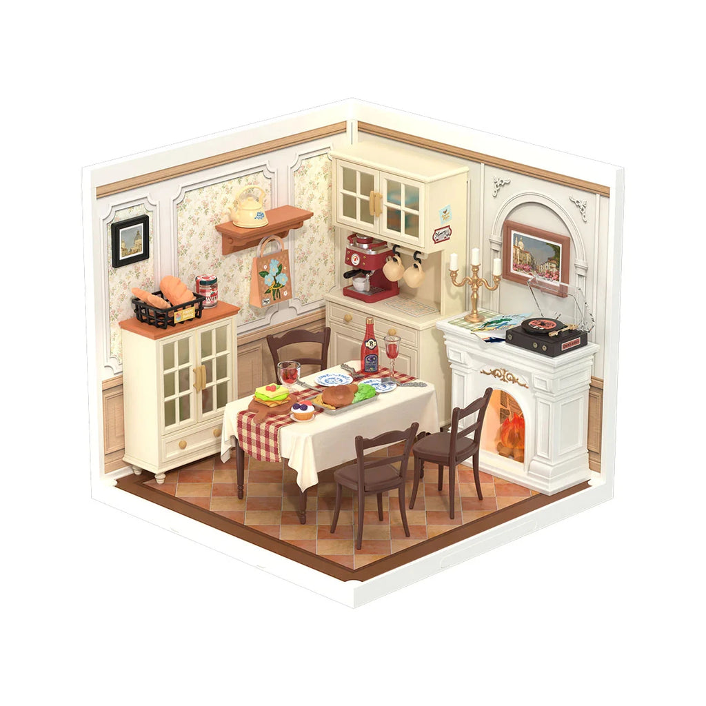 ROBOTIME Rolife Super Creator Pop Bubble Bathroom Dollhouse Kit