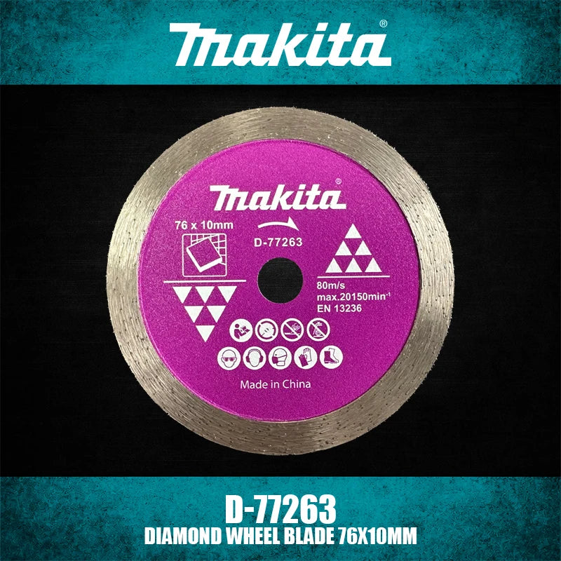Makita Multi Carbide Wheel & Diamond Rim for Precision Cutting