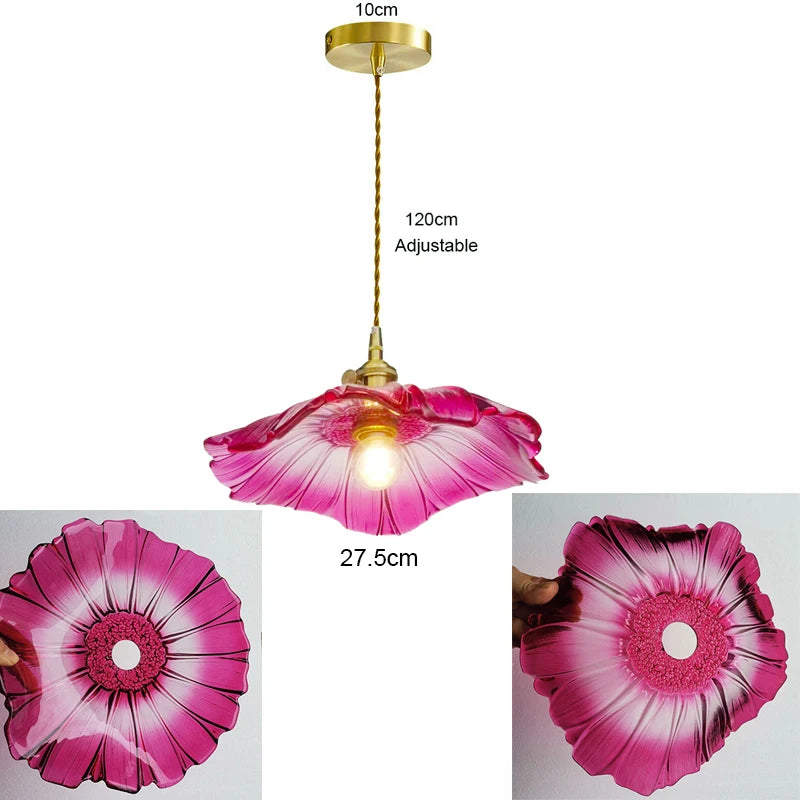 Stylish Glass Pendant Light - Modern Hanging Lamp for Dining & Kitchen