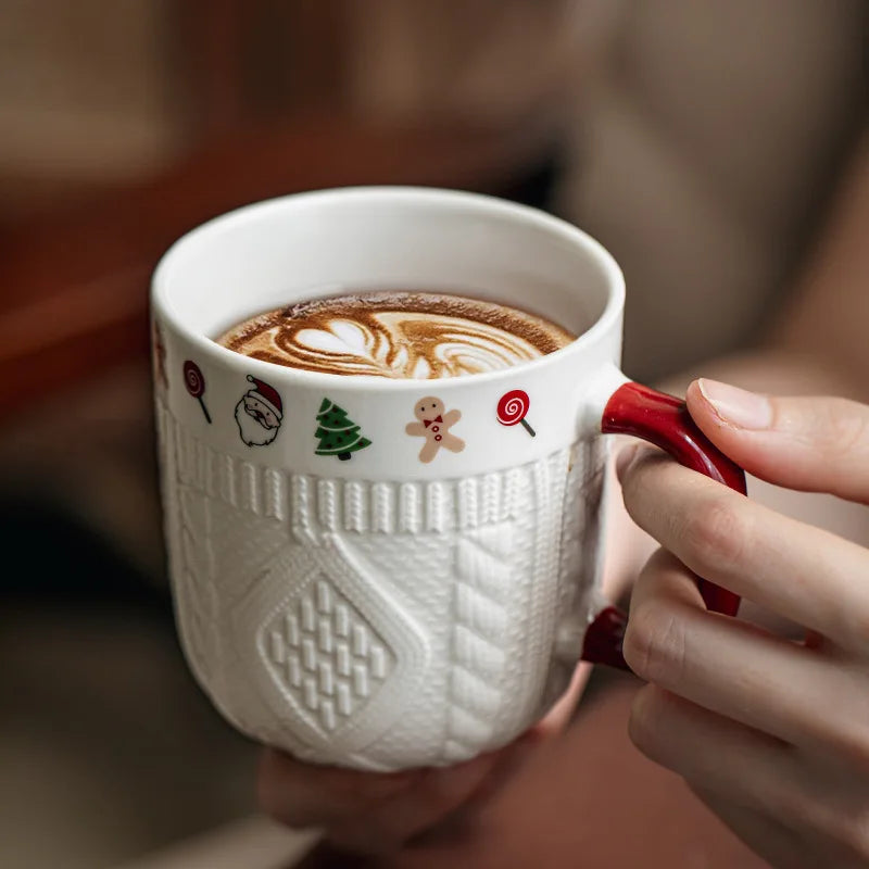 Elegant 12oz Ceramic Espresso Cup Set - Perfect for Coffee Lovers