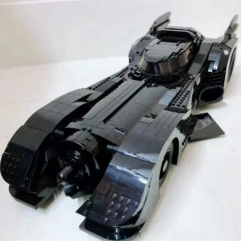 1989 Batmobile Building Blocks Set - Fun Model for Kids & Collectors