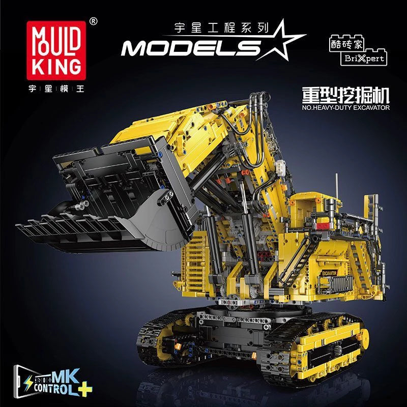 4767PCS Remote Control Excavator Building Block Set - Fun & Educational