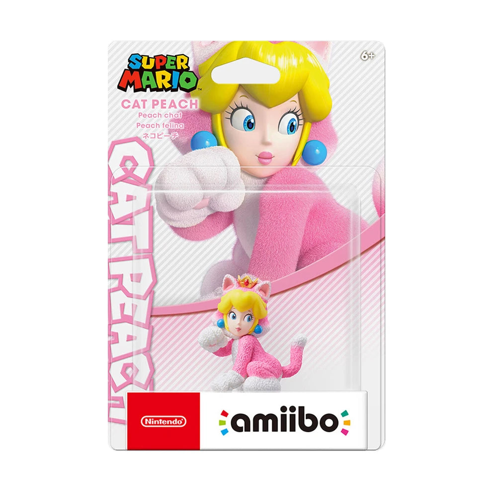 Nintendo Amiibo Figure - Super Mario Series (Peach, Yoshi, Luigi)