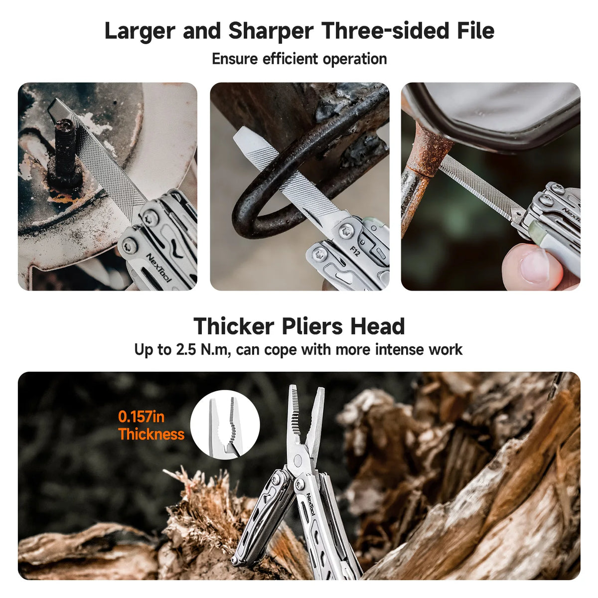 NexTool Mini F12 Multi-Tool: 13-in-1 Folding EDC for Outdoor Adventures