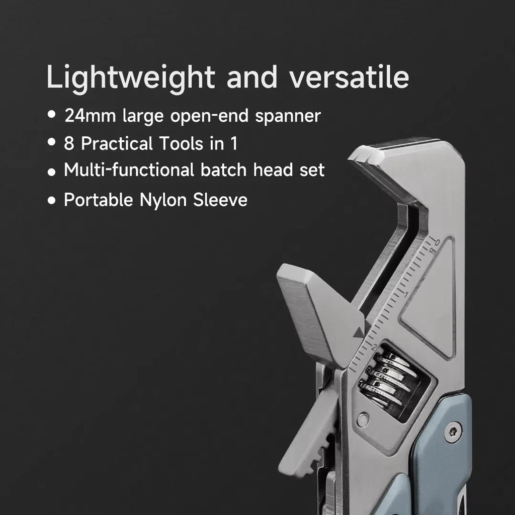 NexTool 8-in-1 Multi Tool: Foldable Pliers, Wrench & Screwdriver