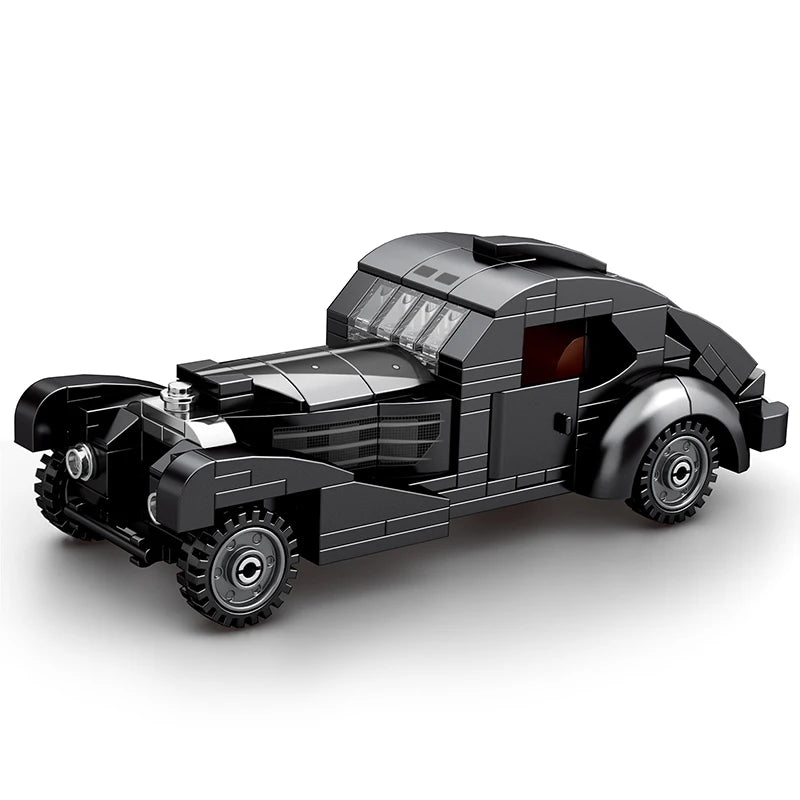 2024 Classic Vintage Racing Car Building Blocks - Super Sport Toy