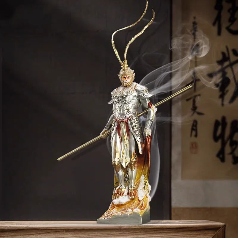 Sun Wukong Statue - Mythical Anime Decor for Home & Office