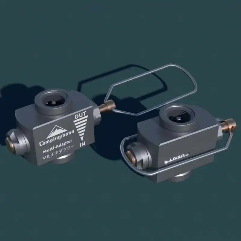CAMPINGMOON Z15 Gas Adapter with Vent Valve – Durable & Portable
