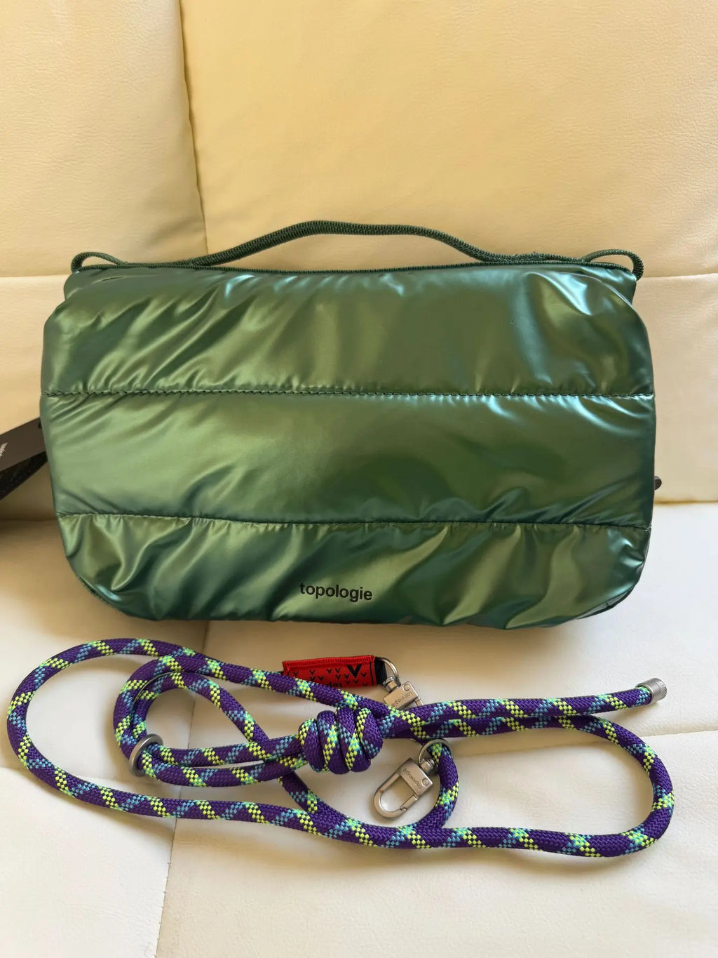 Large Capacity Nylon Water Bottle Bag - Unisex Crossbody Style