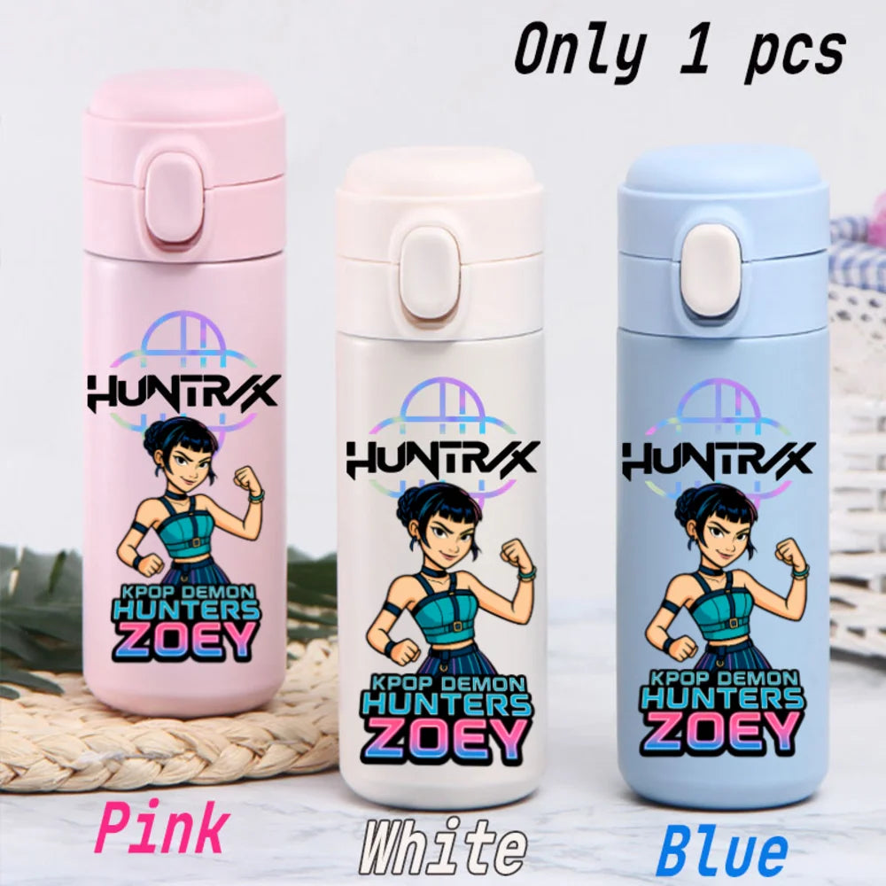 Insulated 420ML K-Pop Travel Drink Bottle - Stylish & Portable