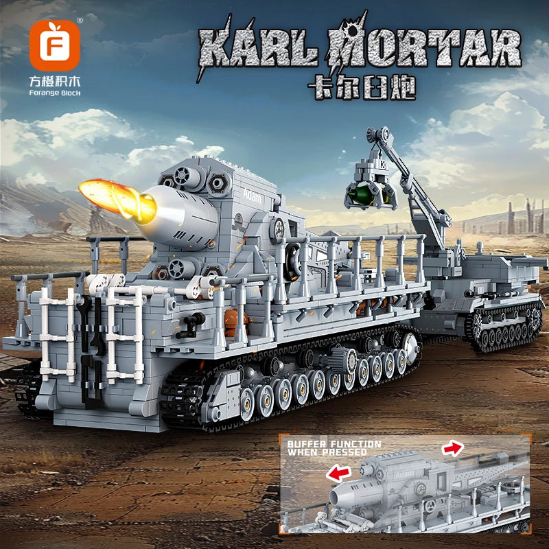 2875Pcs Military Tank Building Blocks for Creative Play - MOULD KING