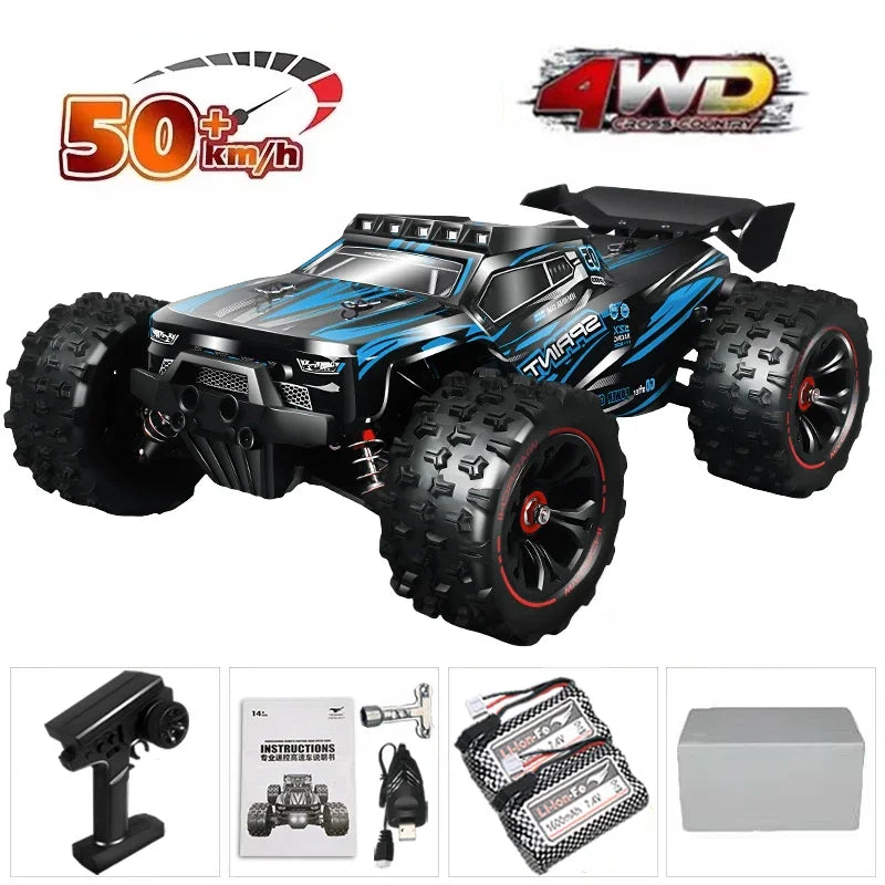 BAOEN 1:16 4WD RC Drift Car - 85KM/H LED Performance Racer