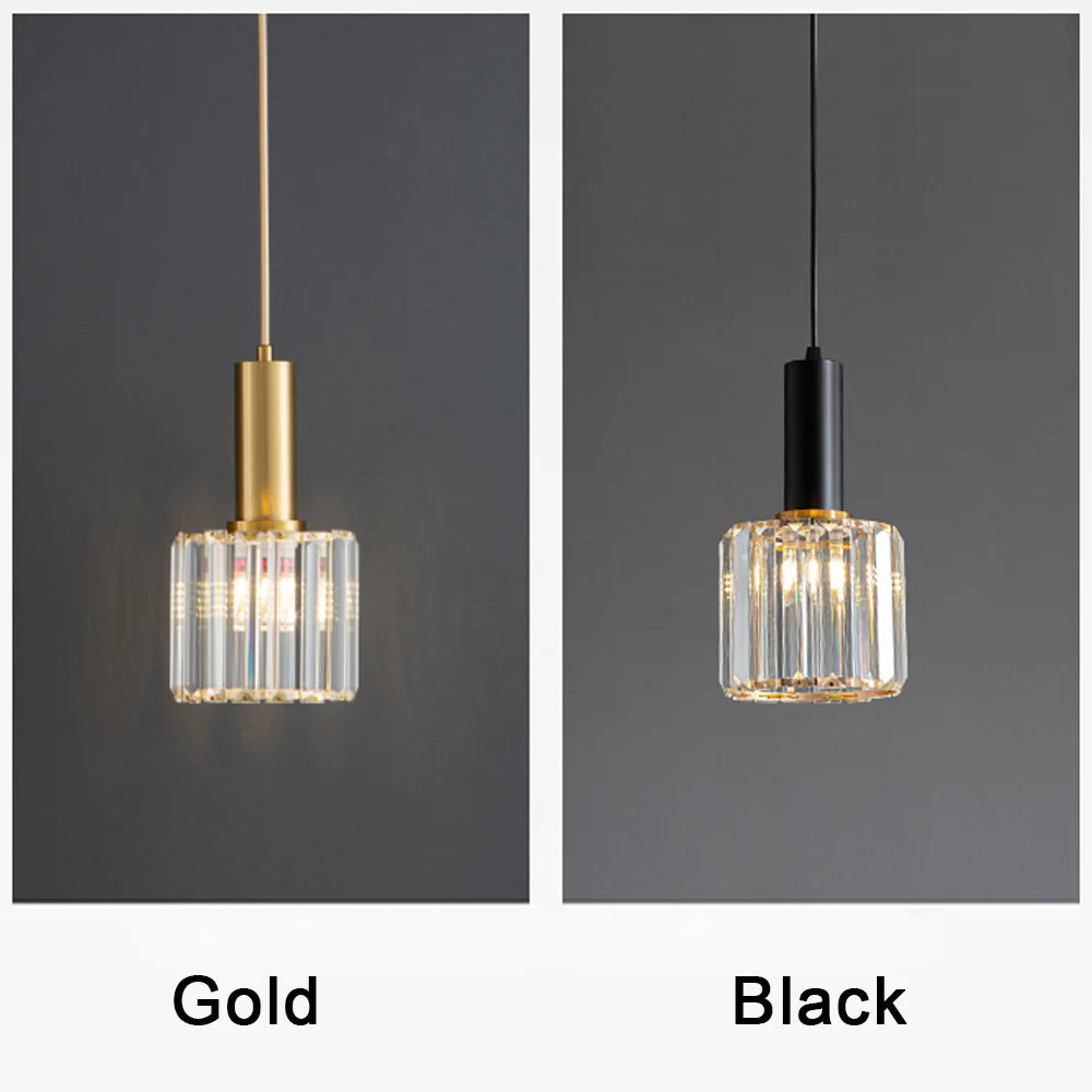 Elegant Crystal LED Pendant Light - Modern Chandelier for Any Space