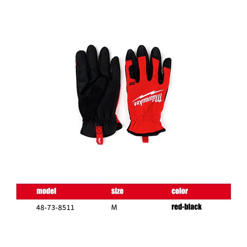 Milwaukee Lightweight Work Gloves - Breathable & Waterproof Comfort