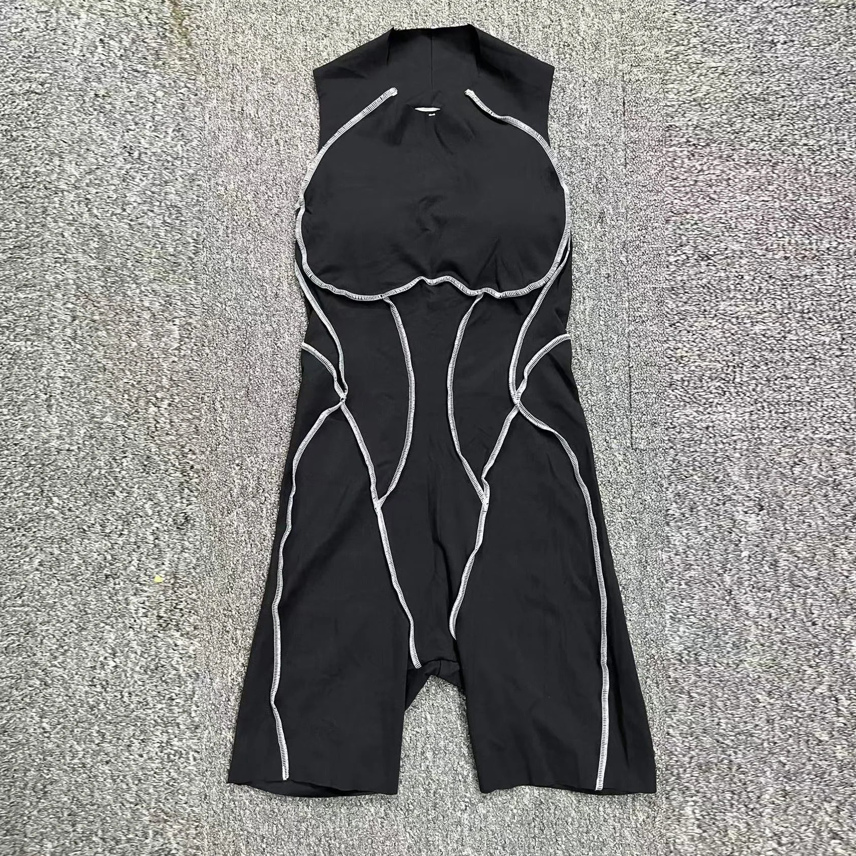 ZEEHOOH Women's Short Sleeve Yoga Jumpsuit - Stylish Activewear