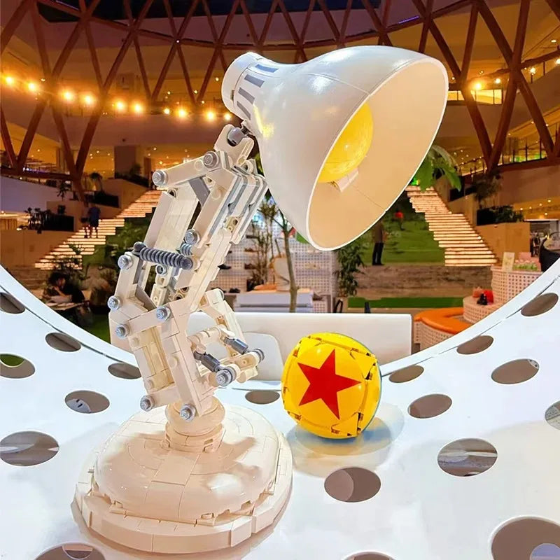 2025 BANGSHE 613-Piece Creative DIY Lamp Room Decor Building Blocks