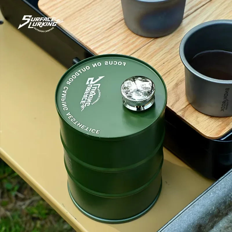 GO PEAK 750ML Portable Stainless Steel Pot - Rugged & Multi-Use