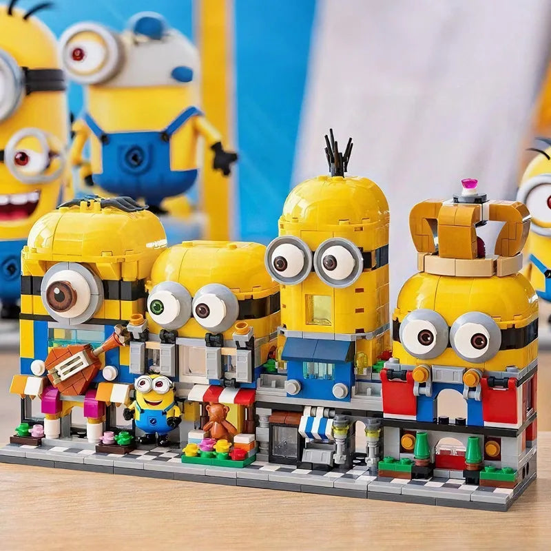 Minicity Street View Building Set - Creative Learning Toy for Kids