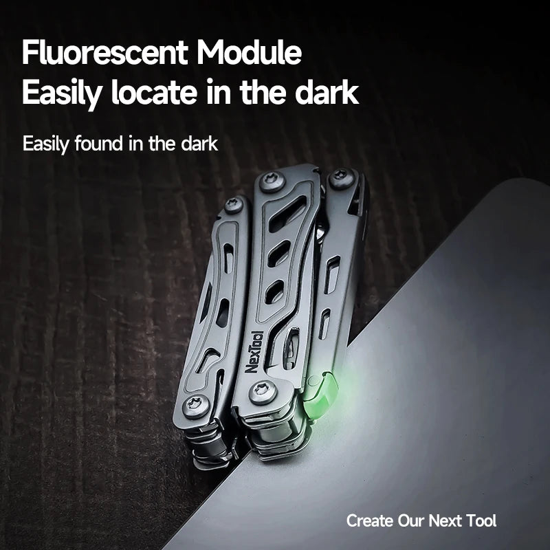 NexTool Mini Flagship F12: 15-in-1 EDC Multi Tool - Compact & Versatile