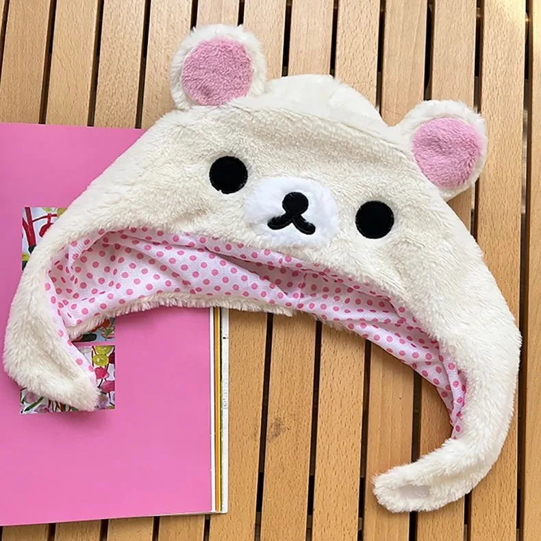 Kawaii Rilakkuma Winter Hat - Cute, Cozy & Stylish for Kids