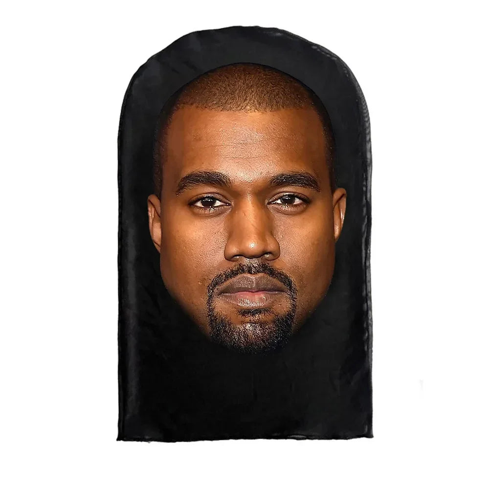 3D Realistic Full Face Halloween Mask - Funny Celebrity Balaclava