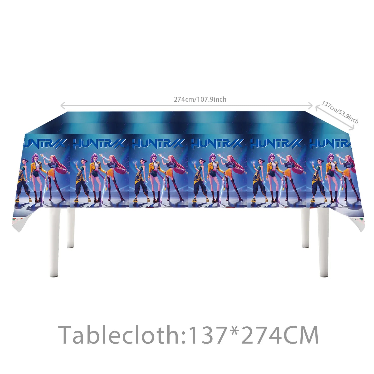 K-Pop Demon Hunters Birthday Party Supplies - Plates, Cups, Napkins & Decor