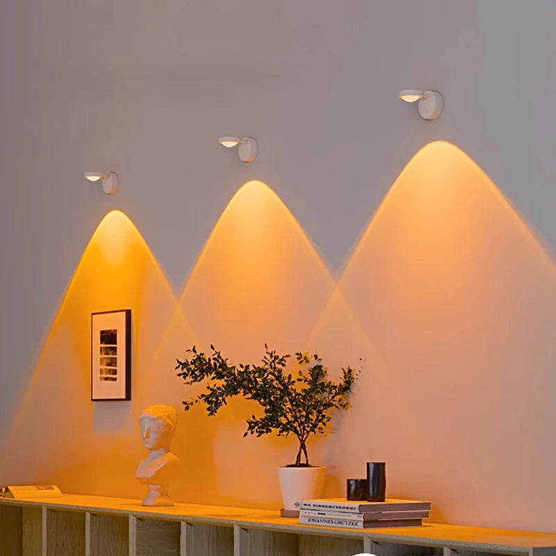 Wireless Sunset Lamp Projector - Decorative LED Night Light
