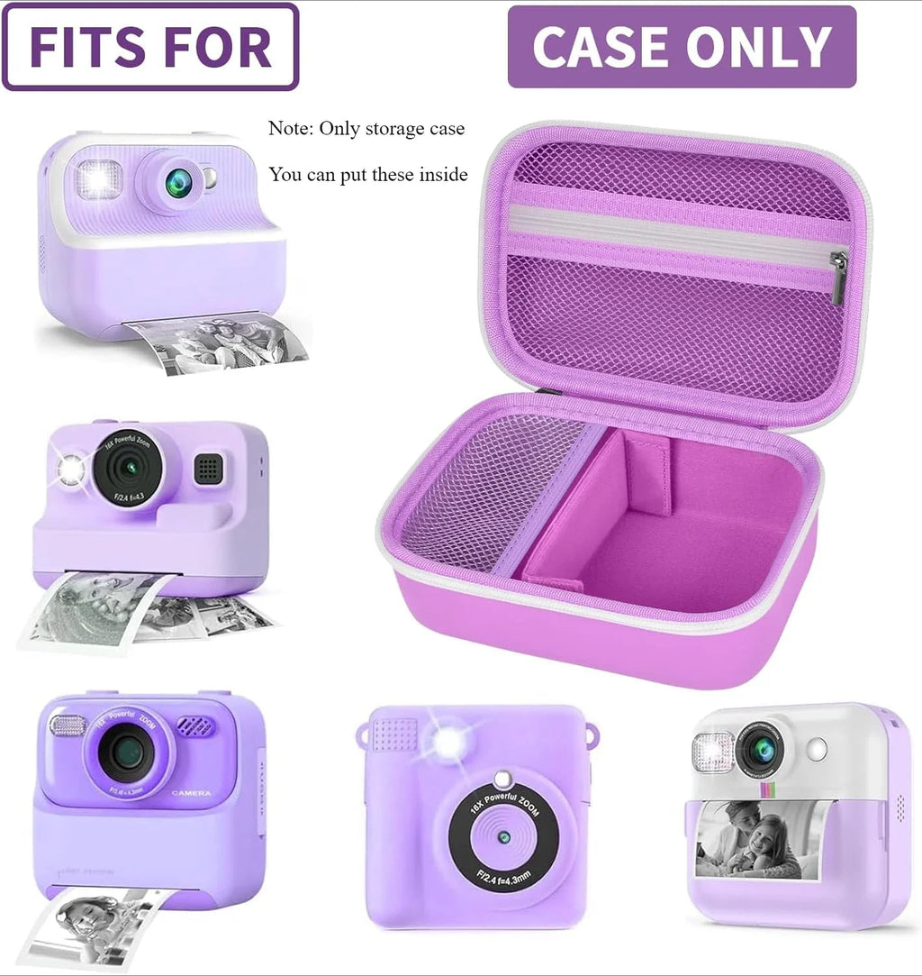 Universal Instant Print Camera Storage Bag for Kids - Case Only