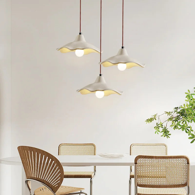 Modern Wabi-Sabi Chandelier - Elegant Nordic LED Pendant Light