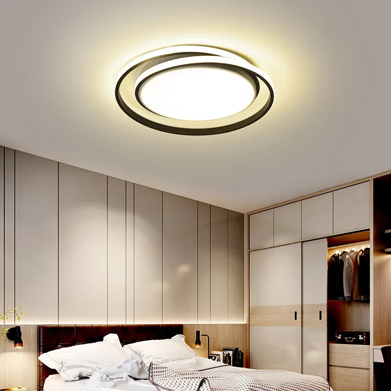 Modern Dimmable LED Ceiling Lamp for Home Spaces - Stylish Indoor Lighting