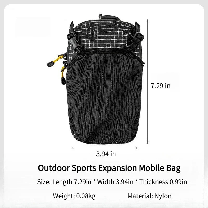 Waterproof Tactical Waist Bag for Hiking & Outdoor Gear Storage