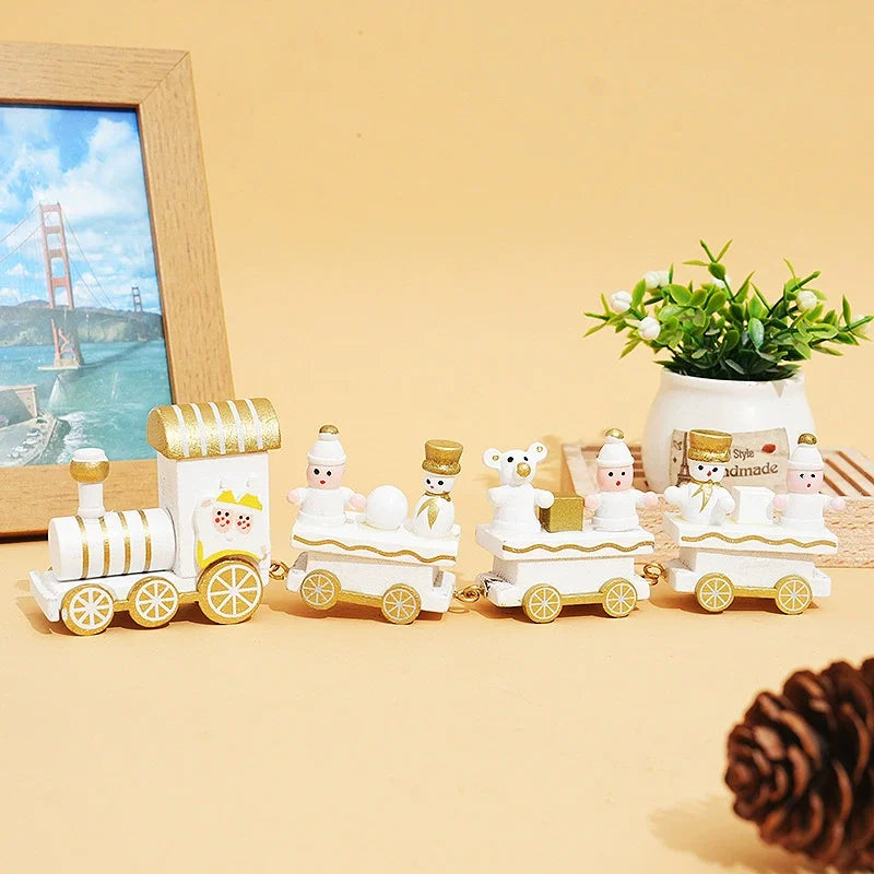 Festive Christmas Train Decoration - Joyful Home Ornament 2025