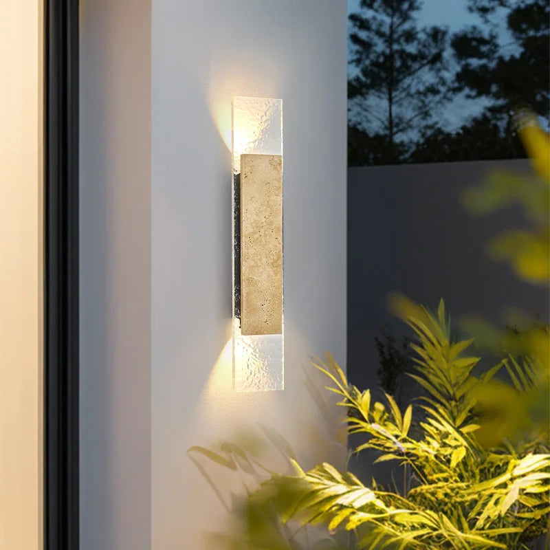 Pumous 18W Waterproof LED Wall Lamp - Modern Outdoor Sconce Lighting