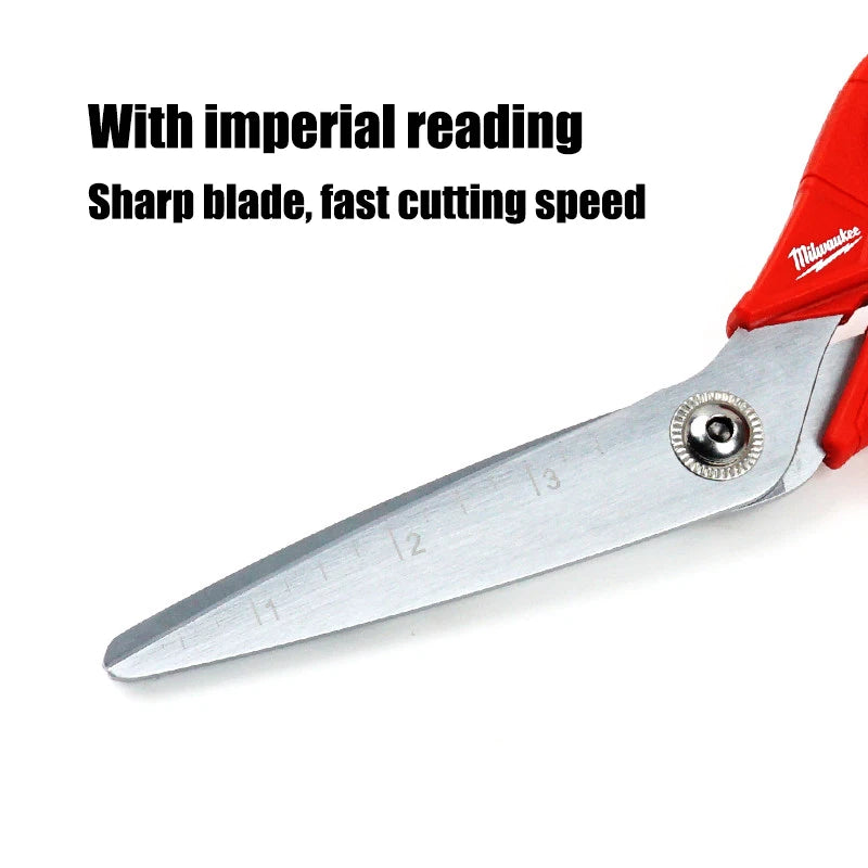 Milwaukee Industrial-Grade Stainless Steel Multi-Purpose Scissors