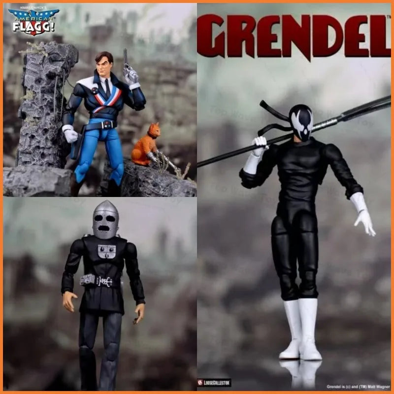 Rocket Man Grendel 1/12 Collectible Figure - Dynamic Action & Detail
