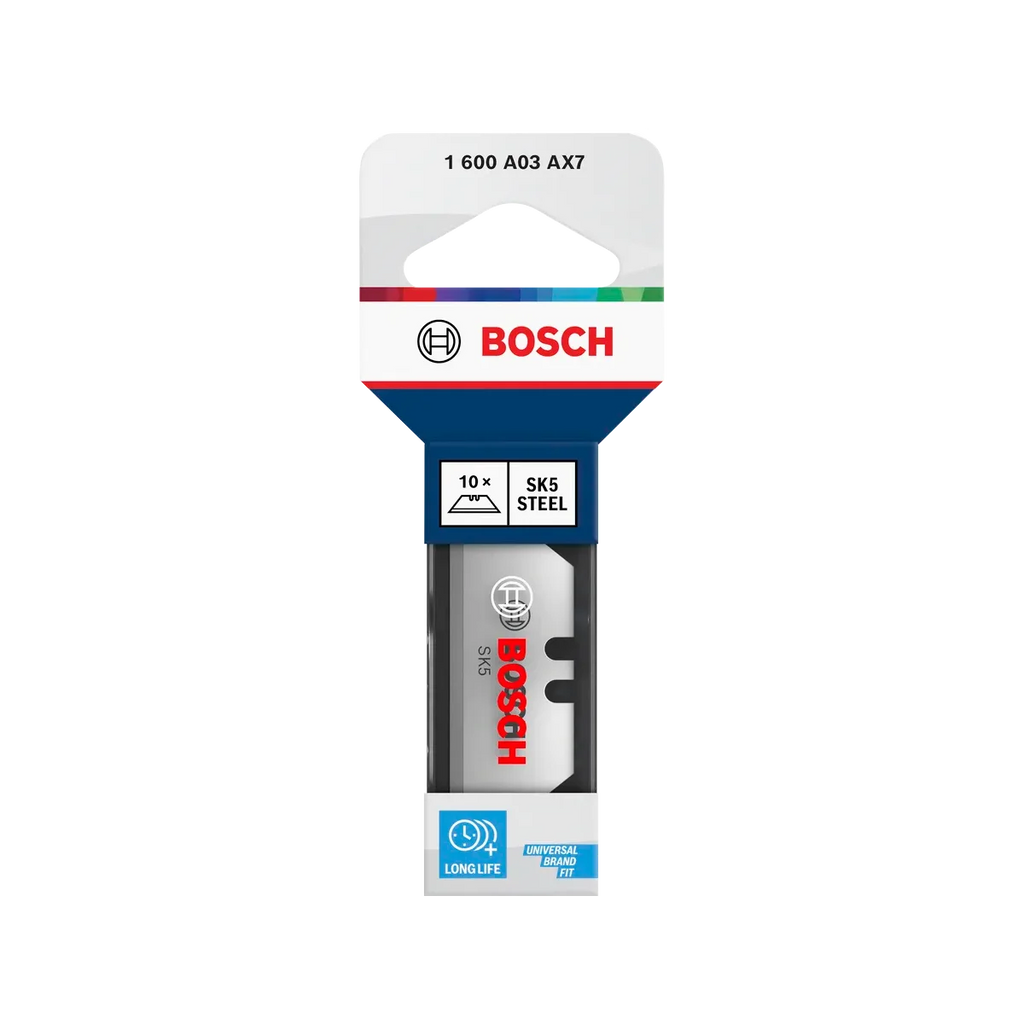 Bosch 10PCS Trapezoidal Blades for Craft Knife - Durable & Reliable