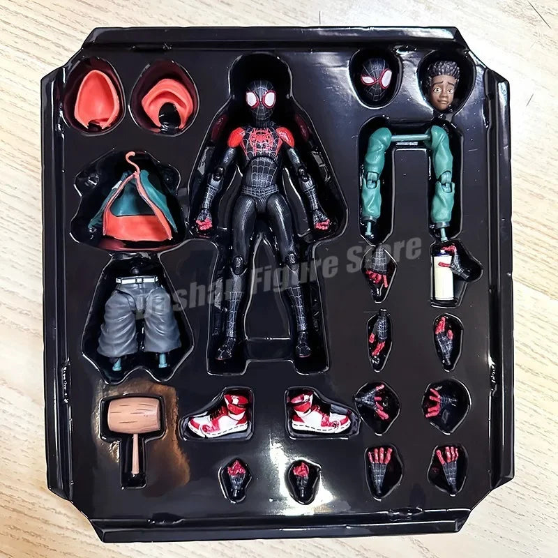 Spider-Verse Action Figures: Gwen Stacy & Miles Morales Models