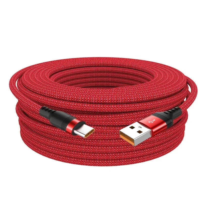 6A USB Type-C Fast Charge Cable - Quick Charging for iPhone & Android