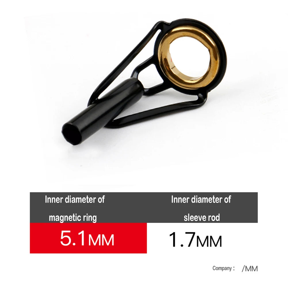 Premium Stainless Steel Fishing Rod Guide Rings for Smooth Casting