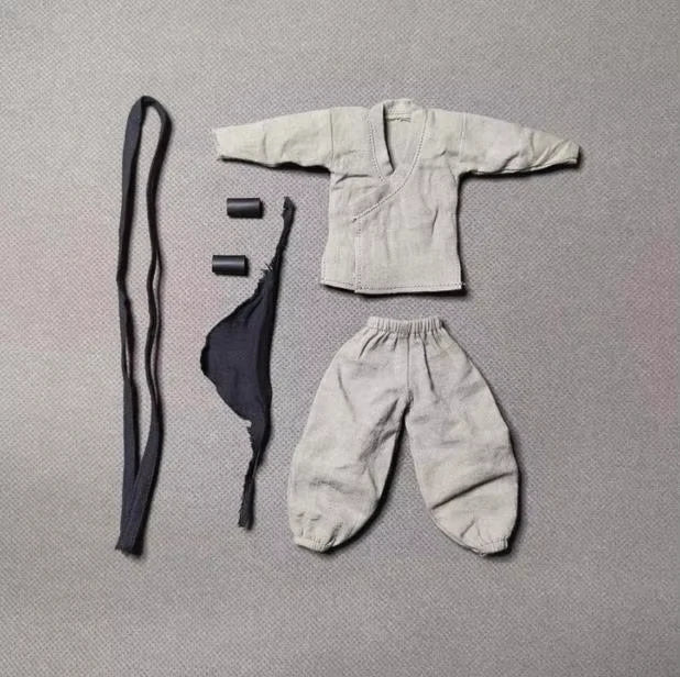 Handmade 1/12 Scale Sun Wukong Action Figure Clothing Set