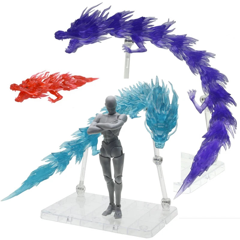 Dynamic Dragon Display Stand for Anime Action Figures - MEOD